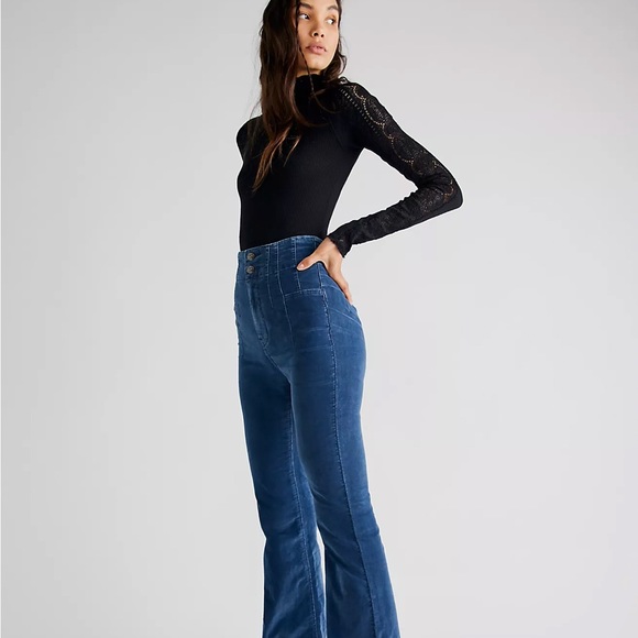 Free People Pants - Free people Jayde Cord flare